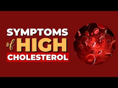 What are the 5 warning signs of high cholesterol?