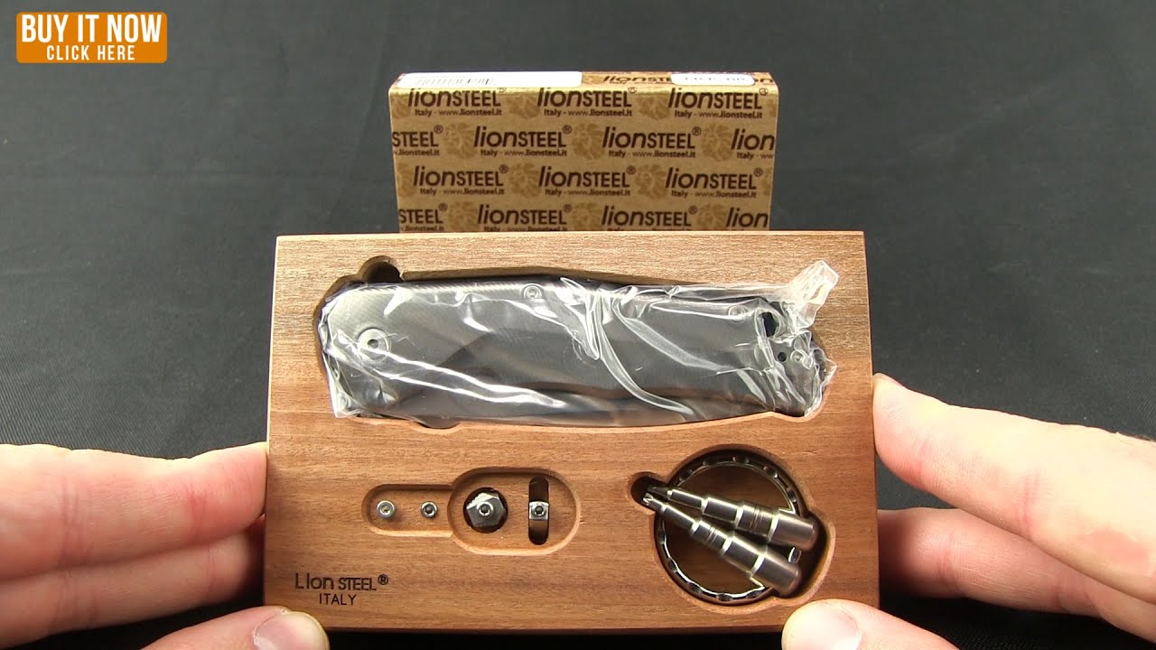 LionSteel TRE Three Rapid Exchange Frame Lock Knife Carbon LionSteel TRE Three Rapid Exchange Frame Lock Knife Carbon