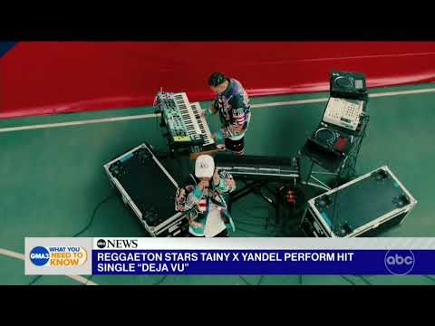 DEJA VU - Tainy, Yandel (Good Morning America)