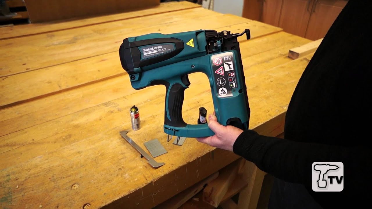 Makita GF600SE 2nd Fix Gas Nailer - a Toolstop DEMO & GUIDE