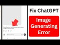ChatGPT Something Went Wrong While Generating Your Image Sorry About That