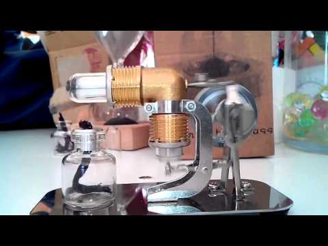 Excellent Mini Hot Air Stirling Engine Motor Model Educational Toy