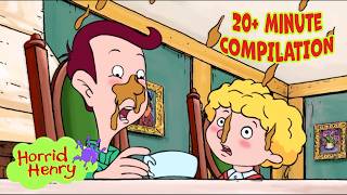 HENRY TECH: TV Headset Craft! | Horrid Henry | Season 2 - Clip Compilation | 20+ MINS