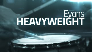 Video thumbnail for Evans Heavyweight - Snare Drum Head Review by Drumeo