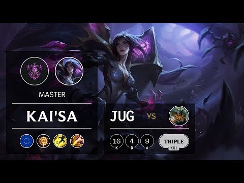 Kai'Sa Jungle vs Olaf - EUW Master Patch 9.20