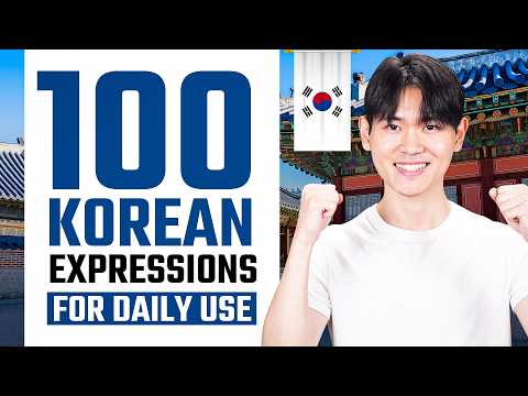 Korean for Beginners | 100 Korean Expressions You Must Know
