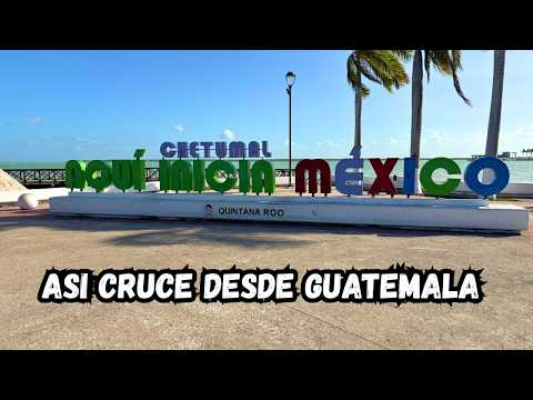 Viaje de Guatemala a Chetumal en Moto | S2 EP1 | Motovlog