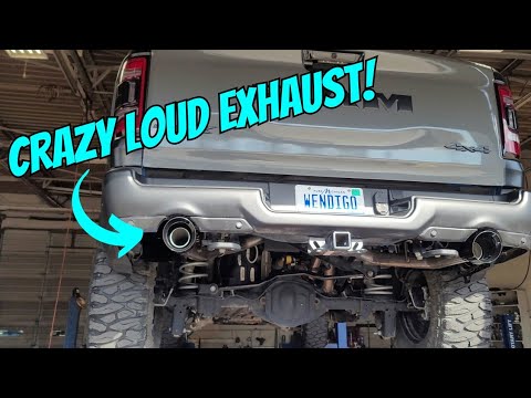 AWE Exhaust on 2023 Ram TRX!!