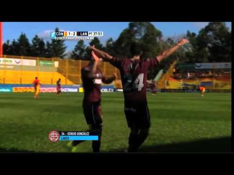 Gol de González. Crucero 1 - Lanús 2. Fecha 22. Primera División 2015. FPT.