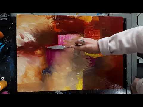 The Memory Remains: Colori della Terra e Viola 🎨 Opere d'Arte Astratta Contemporanea