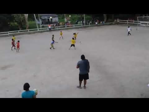 Final da copa infanto-juvenil da Escola Municipal quilombola santa Tereza. Barreirinha,Amazonas 