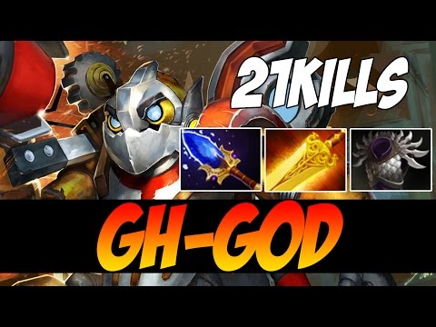 GH-GOD Plays Clockwerk WITH RADIANCE - 21 KILLS - 8000 MMR - Dota 2