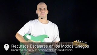 Recursos sobre la 1ª Posición del Modo Mixolidio