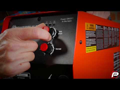 Create clean strong welds with the light and portable Powerbuilt 125A IGBT Inverter Welder
