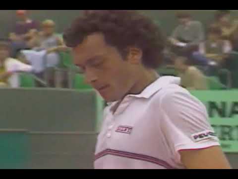 French Open 1981 QF - Jimmy Connors v Jose-Luis Clerc