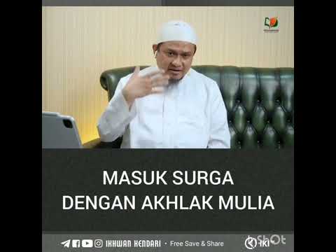 Masuk Surga Dengan Akhlak Mulia||Ustadz Dzulqarnain M Sunusi