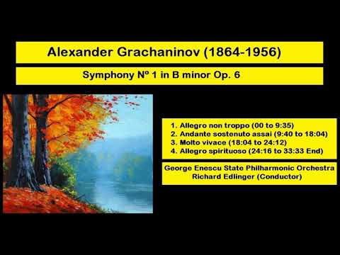 Alexander Grechaninov (1864-1956) - Symphony Nº 1 in B minor Op. 6