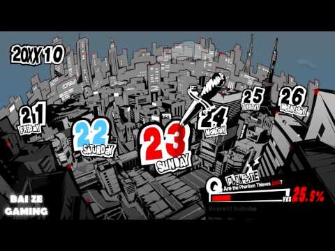 Persona 5 Walkthrough Part 141 - Chihaya Confession! Bar Work!