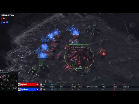 Ryosis vs Optimus | Game 1 | WCS Valencia | ZvT | Starcraft II