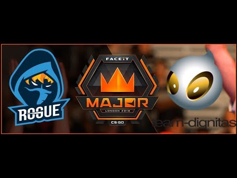 CS:GO - Rogue vs Dignitas - Americas Minor - FACEIT Major 2018