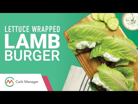 Keto Lettuce Wrapped Lamb Burgers Recipe