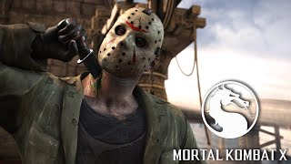 Mortal Kombat X  Jason Voorhees Arcade Ladder Playthrough and Ending! No Commentary