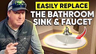 The Step-By-Step Guide to Replacing a Bathroom Sink (Is It Worth It?)