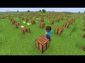 Minecraft But Every Block I Place Copies Everywhere