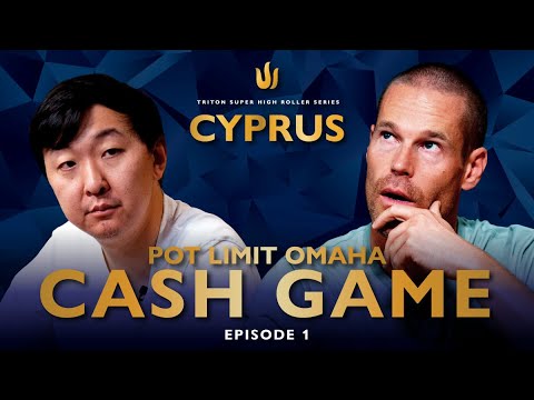 Pot Limit Omaha CASH GAME | Episode 1 - Triton Poker Cyprus II 2022