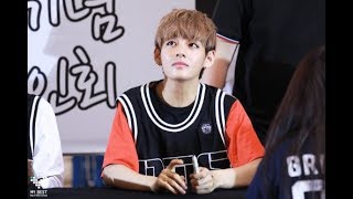 Fan Skips Taehyung Jin Holds Taes Hand (130628 BTS