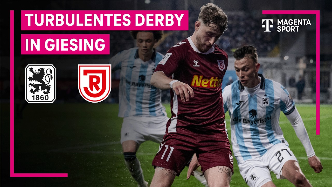 TSV 1860 München vs SSV Jahn Regensburg Highlights