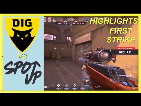 Dignitas vs Spot Up  - ALL HIGHLIGHTS -  GROUP C - First Strike NA Closed Qualifier VALORANT