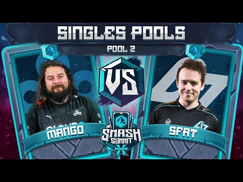 Mang0 vs SFAT - Singles Pools: Pool 2 - Smash Summit 10 | Falco vs Fox