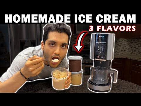 100 CALORIE ICE CREAM PINTS || Better than Halo Top? || NINJA CREAMI REVIEW + 3 RECIPES