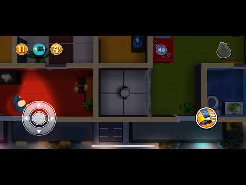 Robbery Bob: CHAPTER 8 - BONUS Level 12 , 100% iOS/Android Walkthrough