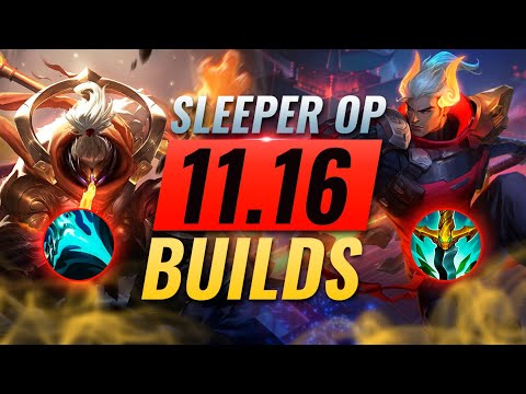 5 NEW Sleeper OP Picks & Builds Almost NOBODY USES in Patch 11.16 - League of Legends Season 11