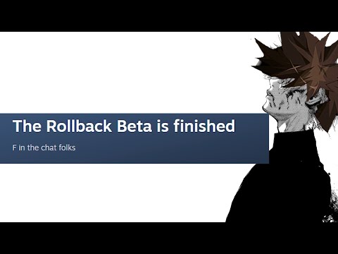 Xrd Rollback is no more (for now)