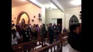 preview picture of video 'Las mañanitas a la virgen de Guadalupe ... Toda la gente de chamal participando !!!'