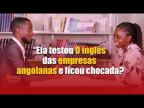 Ela viralizou TESTANDO o INGLÊS das EMPRESAS em ANGOLA - ANGOPOLYGLOT PODCAST com CHRIS MAVINGA