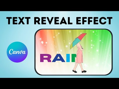 How to Create Perspective Text with Reflection Effect in Canva