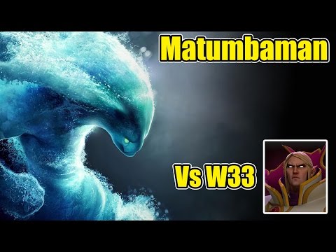 Matumbaman Plays Morphling Dota 2 VS Invoker W33
