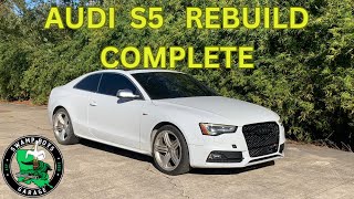 Restoring a 2013 Audi S5 from Copart Auction - Complete Rebuild  - LOKITHOR BATTERY PACK