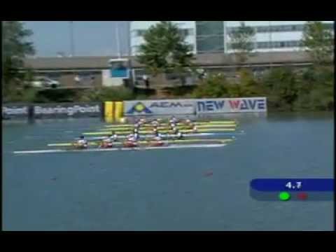 Rowing Lightweight Coxless Four LM4- World Championships 2003 Milan