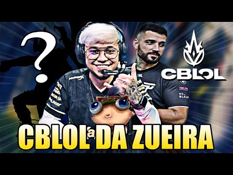 TITAN PERDIDO, BRTT COMENTARISTA E PICK SECRETO DA RED - CBLOL DA ZUEIRA