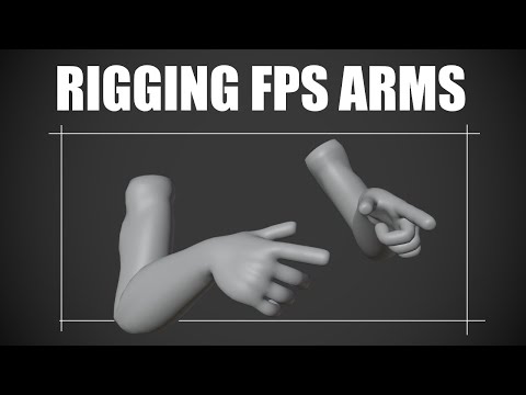 Rigging FPS Arms - FPS Game With Unity & Blender