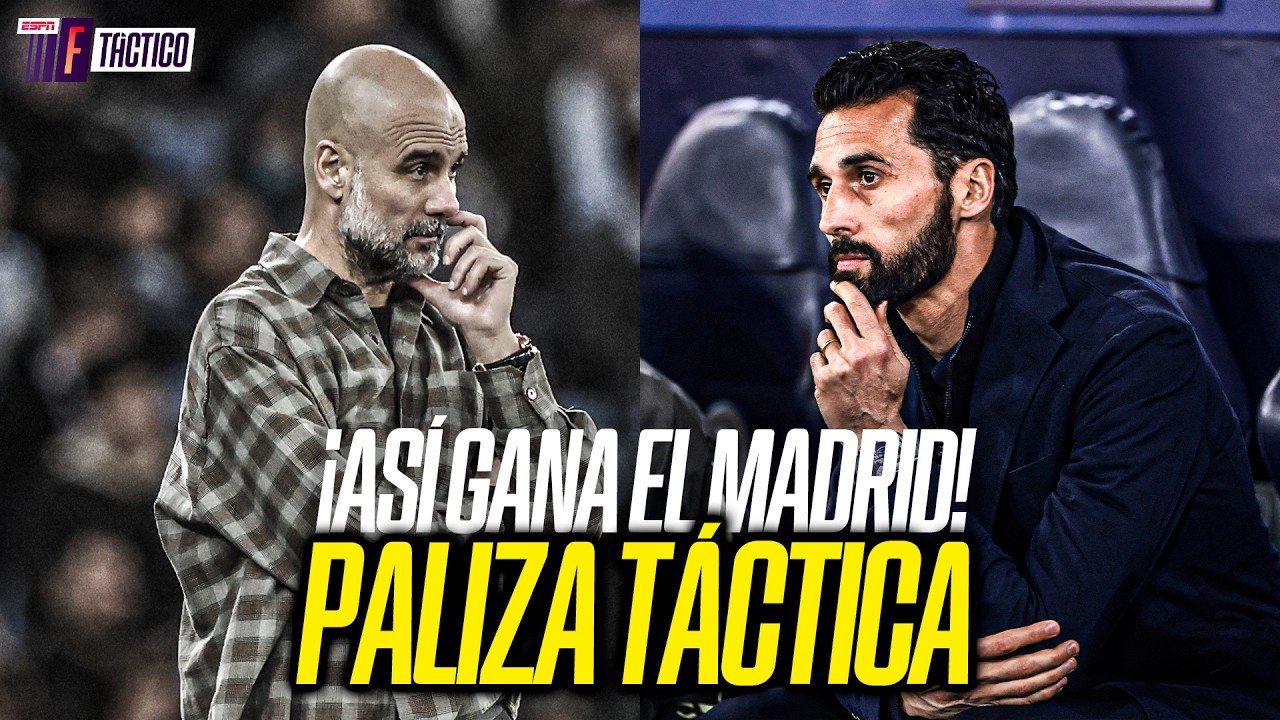ASÍ GANA EL MADRID: EL MERENGUE DE ARBELOA DEJÓ KO AL CITY DE GUARDIOLA | ESPN F TACTICO