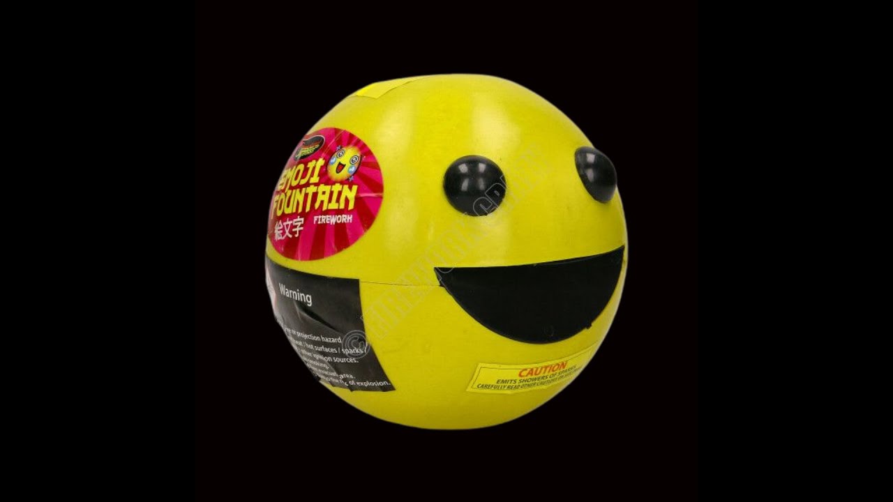 Coventry Fireworks King - Emoji Fountain - Standard Fireworks