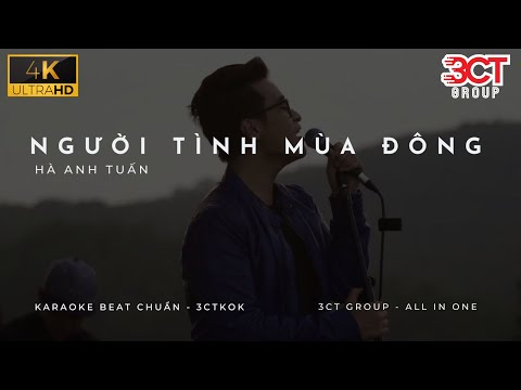 [Karaoke 4K] Người Tình Mùa Đông - Hà Anh Tuấn | Beat Chuẩn 3CTKoK