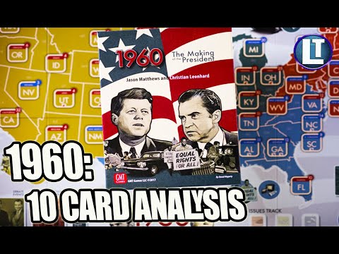 1960  The Making of the President Card by Card Part 1 / The first 10 cards / Strategy