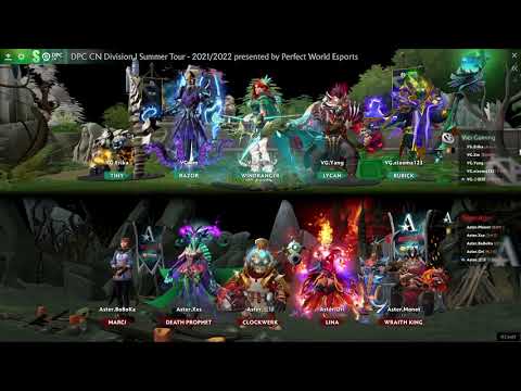 [1440p] VG vs Aster Highlights Game 3 - DPC China